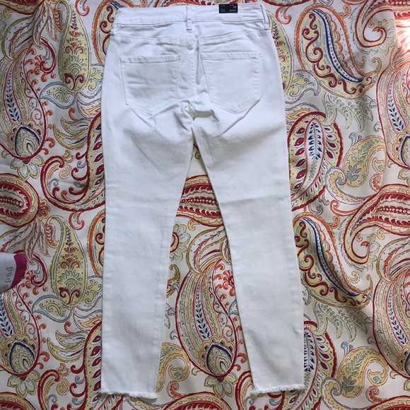 NWT KAARI BLUE White Skinny Ankle Jeans 0P, 2P - Picture 5 of 7